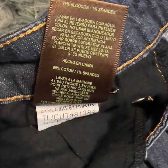 Kut from the Kloth Bardot Skinny Boyfriend crop Jeans Women's Size 8 - Picture 10 of 10